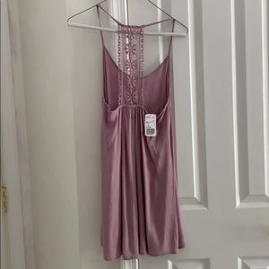 Purple forever 21 lace back dress!